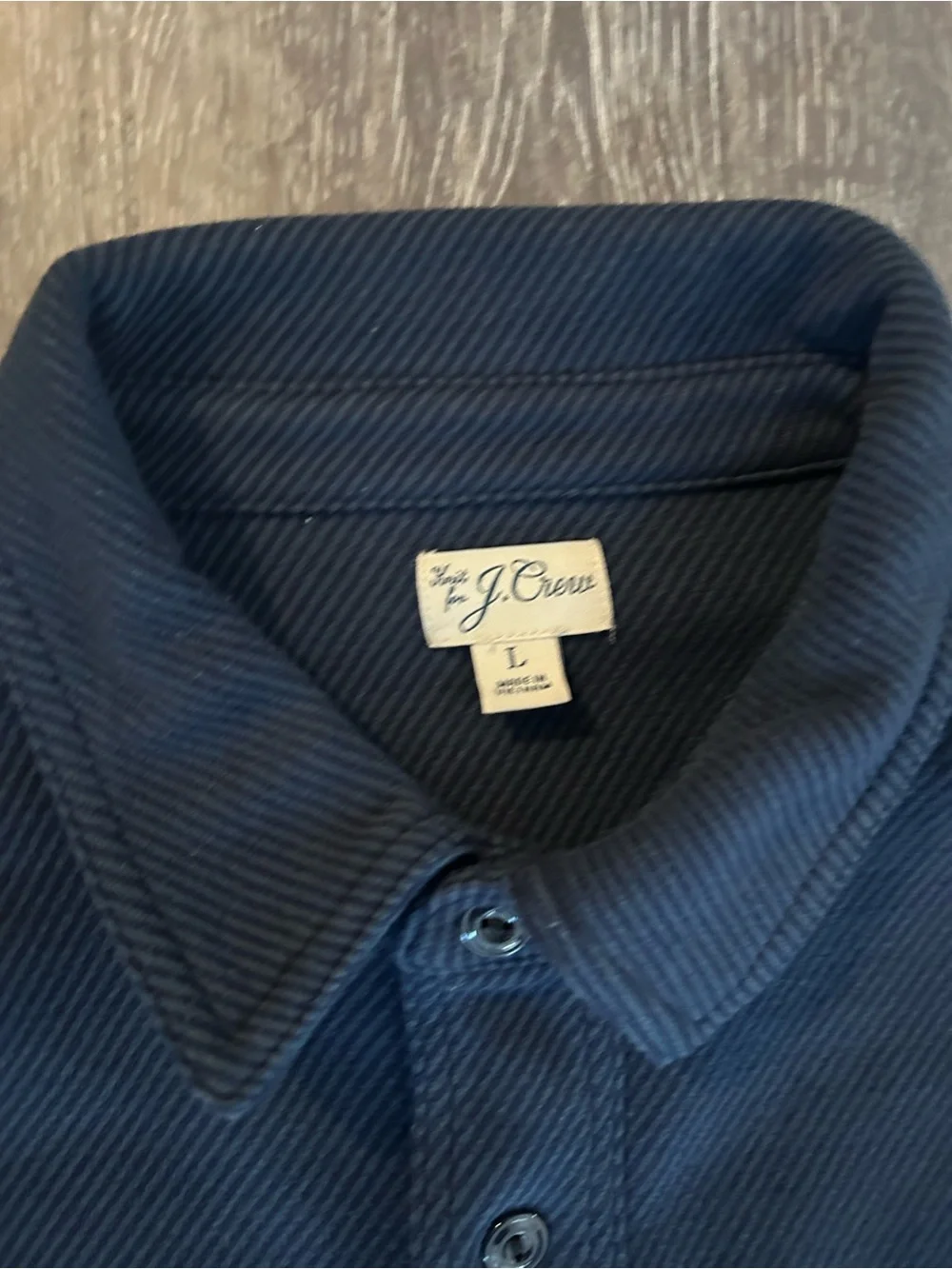 J.Crew Shirt Jacket in Navy